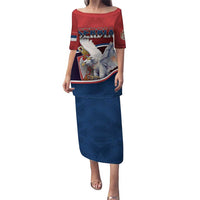 Personalized Serbia Puletasi White Double Headed Eagle With Coat Of Arms - Wonder Print Shop