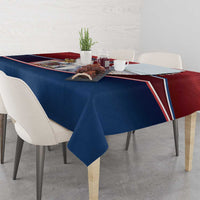 Serbia Tablecloth White Double Headed Eagle With Coat Of Arms - Wonder Print Shop