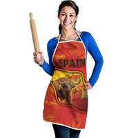 Spain Apron The Spanish Fighting Bull With Coat Of Arms - Wonder Print Shop