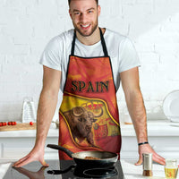 Spain Apron The Spanish Fighting Bull With Coat Of Arms - Wonder Print Shop