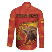 Personalized Spain Family Matching Mermaid Dress and Hawaiian Shirt The Spanish Fighting Bull With Coat Of Arms - Wonder Print Shop