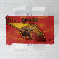 Spain Tablecloth The Spanish Fighting Bull With Coat Of Arms - Wonder Print Shop