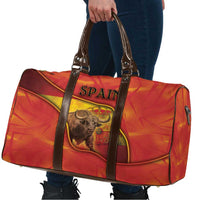 Spain Travel Bag The Spanish Fighting Bull With Coat Of Arms - Wonder Print Shop