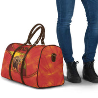 Spain Travel Bag The Spanish Fighting Bull With Coat Of Arms - Wonder Print Shop