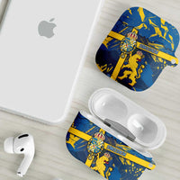 Sweden AirPods Case Coat Of Arms Unique Style - Wonder Print Shop