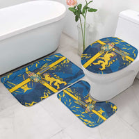 Sweden Bathroom Set Coat Of Arms Unique Style - Wonder Print Shop