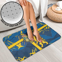 Sweden Bathroom Set Coat Of Arms Unique Style - Wonder Print Shop