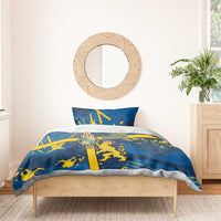 Sweden Bedding Set Coat Of Arms Unique Style - Wonder Print Shop
