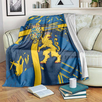 Sweden Blanket Coat Of Arms Unique Style - Wonder Print Shop