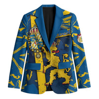 Personalized Sweden Blazer Coat Of Arms Unique Style - Wonder Print Shop