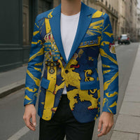 Personalized Sweden Blazer Coat Of Arms Unique Style - Wonder Print Shop