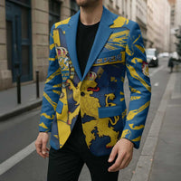 Personalized Sweden Blazer Coat Of Arms Unique Style - Wonder Print Shop