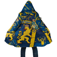 Personalized Sweden Cloak Coat Of Arms Unique Style - Wonder Print Shop
