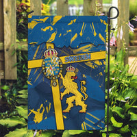 Sweden Garden Flag Coat Of Arms Unique Style - Wonder Print Shop
