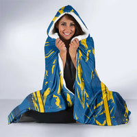 Sweden Hooded Blanket Coat Of Arms Unique Style - Wonder Print Shop