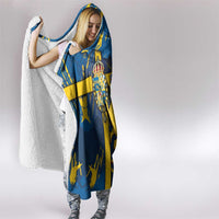 Sweden Hooded Blanket Coat Of Arms Unique Style - Wonder Print Shop