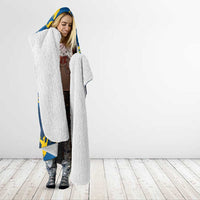 Sweden Hooded Blanket Coat Of Arms Unique Style - Wonder Print Shop