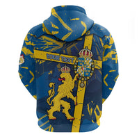 Personalized Sweden Hoodie Coat Of Arms Unique Style - Wonder Print Shop