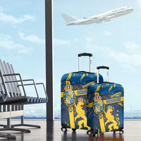 Sweden Luggage Cover Coat Of Arms Unique Style - Wonder Print Shop