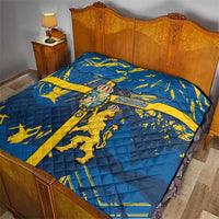 Sweden Quilt Coat Of Arms Unique Style - Wonder Print Shop