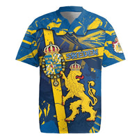 Personalized Sweden Rugby Jersey Coat Of Arms Unique Style - Wonder Print Shop