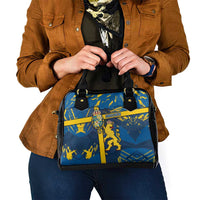 Sweden Shoulder Handbag Coat Of Arms Unique Style - Wonder Print Shop