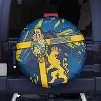 Sweden Spare Tire Cover Coat Of Arms Unique Style - Wonder Print Shop