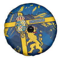 Sweden Spare Tire Cover Coat Of Arms Unique Style - Wonder Print Shop