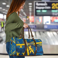 Sweden Travel Bag Coat Of Arms Unique Style - Wonder Print Shop