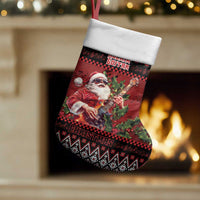 Guitar Christmas Stocking Rocking Santa - Wonder Print Shop