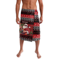Guitar Christmas Lavalava Rocking Santa - Wonder Print Shop
