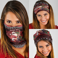 Guitar Christmas Neck Gaiter Rocking Santa - Wonder Print Shop