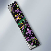 Mardi Gras Auto Sun Shade King Cake Royal