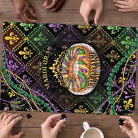 Mardi Gras Puzzle King Cake Royal