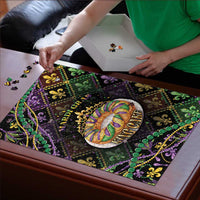 Mardi Gras Puzzle King Cake Royal