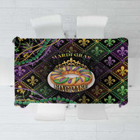 Mardi Gras Tablecloth King Cake Royal