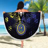 United States Virgin Islands Beach Blanket Eagle Bird Unique Style - Wonder Print Shop