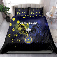United States Virgin Islands Bedding Set Eagle Bird Unique Style - Wonder Print Shop