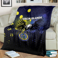 United States Virgin Islands Blanket Eagle Bird Unique Style - Wonder Print Shop