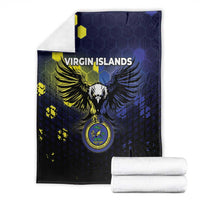 United States Virgin Islands Blanket Eagle Bird Unique Style - Wonder Print Shop
