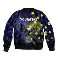 Personalized United States Virgin Islands Bomber Jacket Eagle Bird Unique Style - Wonder Print Shop