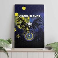 United States Virgin Islands Canvas Wall Art Eagle Bird Unique Style - Wonder Print Shop