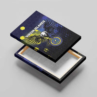 United States Virgin Islands Canvas Wall Art Eagle Bird Unique Style - Wonder Print Shop