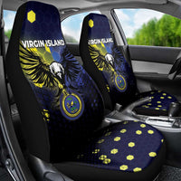 United States Virgin Islands Car Seat Cover Eagle Bird Unique Style - Wonder Print Shop