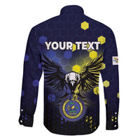 Personalized United States Virgin Islands Family Matching Long Sleeve Bodycon Dress and Hawaiian Shirt Eagle Bird Unique Style - Wonder Print Shop