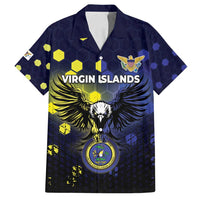 Personalized United States Virgin Islands Family Matching Puletasi and Hawaiian Shirt Eagle Bird Unique Style - Wonder Print Shop