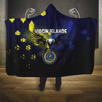 United States Virgin Islands Hooded Blanket Eagle Bird Unique Style - Wonder Print Shop
