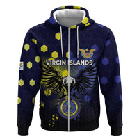 Personalized United States Virgin Islands Hoodie Eagle Bird Unique Style - Wonder Print Shop