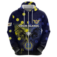 Personalized United States Virgin Islands Hoodie Eagle Bird Unique Style - Wonder Print Shop
