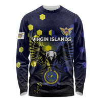 Personalized United States Virgin Islands Long Sleeve Shirt Eagle Bird Unique Style - Wonder Print Shop